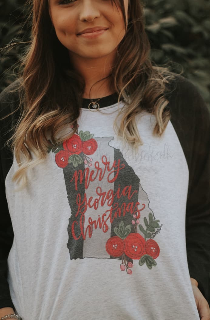 Merry Georgia Christmas - Tees