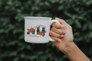 Merry Kentucky Christmas Plaid Coffee Mug