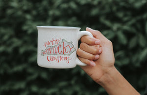 Merry Kentucky Christmas Coffee Mug - Coffee Mug