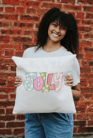 Jolly Square Pillow - Pillow
