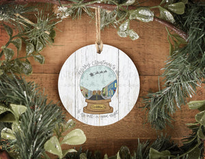Elizabethtown Snow Globe Ornament - Ornaments