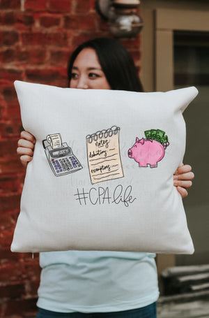 #CPALife Square Pillow - Pillow