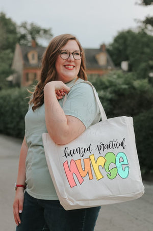 *Choose your own title* Nurse Tote - Tote