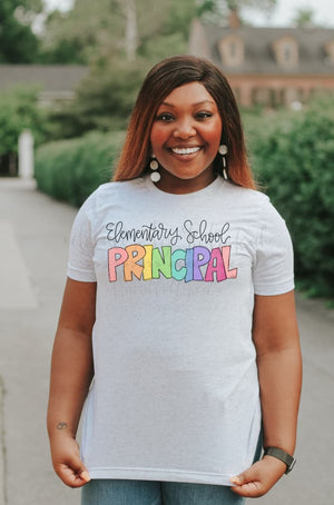 *Choose your own title* Principal - Tees