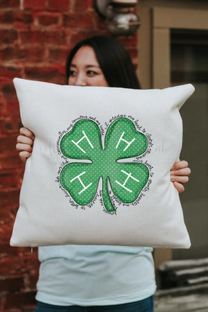 4-H Square Pillow - Pillow
