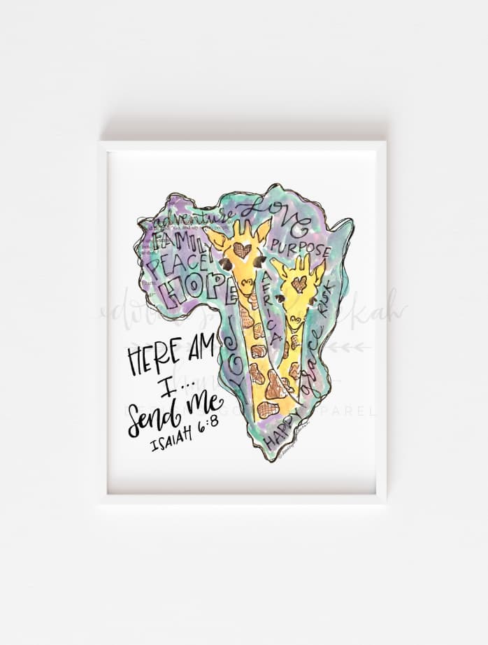 Africa 8x10 Print - Print