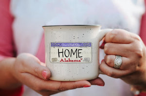 Alabama License Plate Mug - Coffee