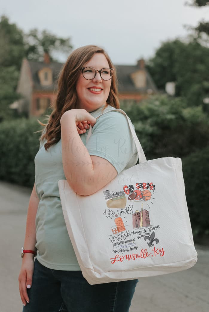 Around The Town Of Louisville, KY Tote