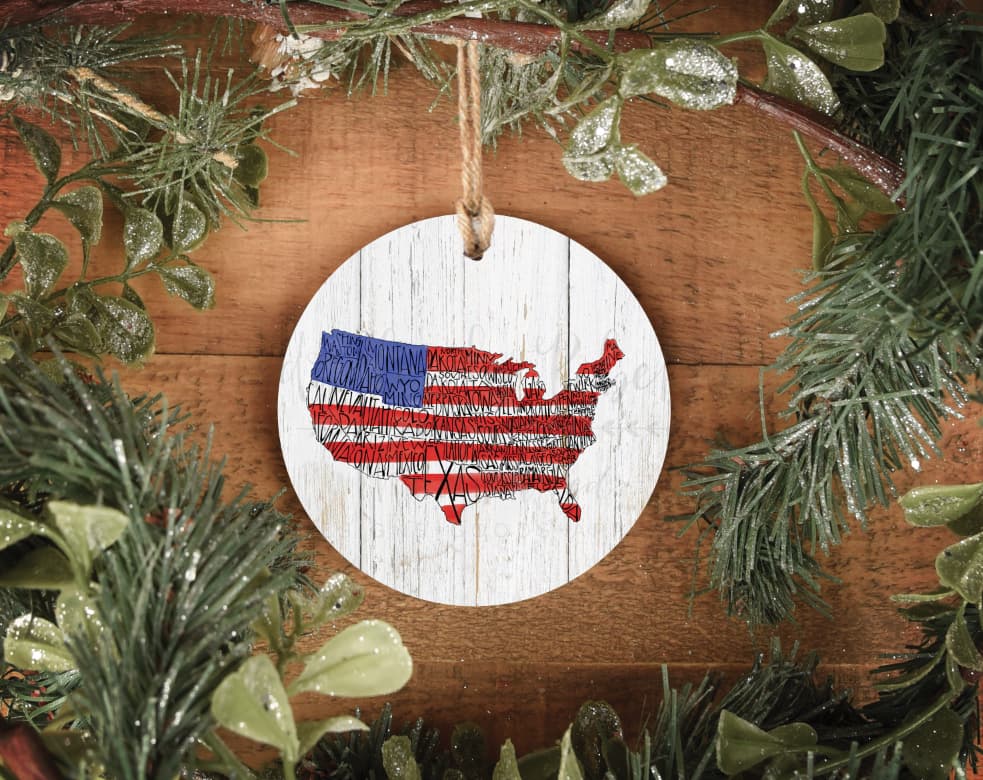 AMERICA Ornament - Ornaments