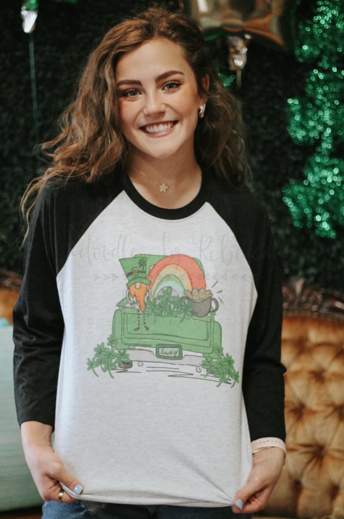 Lucky Truck Raglan - Tees