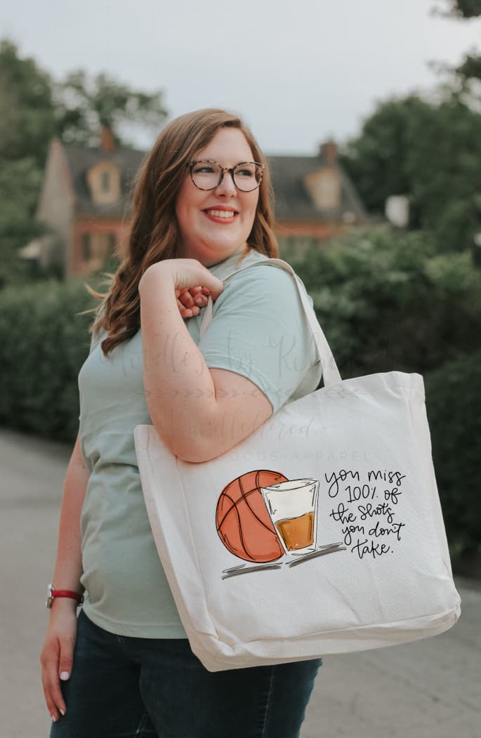 Basketball Shots Tote - Tote