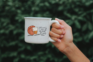 Basketball Shots Mug - Coffee