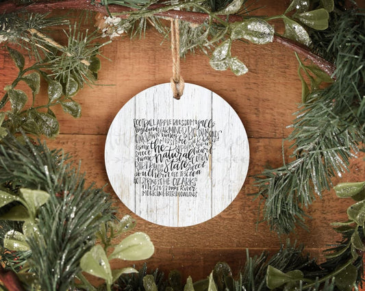 Arkansas Word Art Ornament - Ornaments