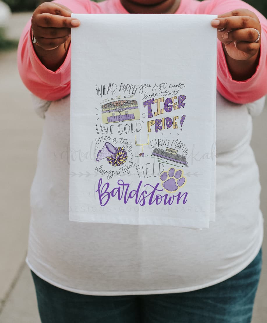 Bardstown High School Pride Tea Towel - Tea Towels