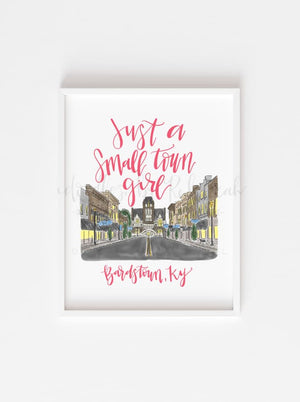 Bardstown Main Street 8x10 Print (Color) - Print