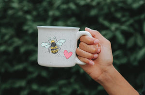 Bee Kind or Quiet Mug - Coffee