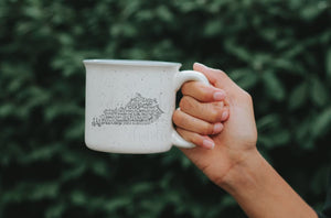 Berea Kentucky Word Cloud Mug - Coffee Mug