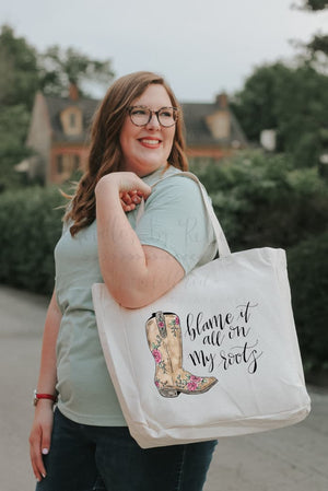 Blame it All on My Roots Tote - Tote
