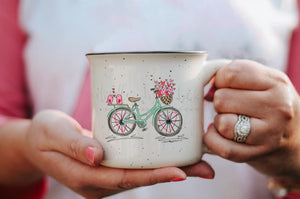 Valentine’s Bike Coffee Mug