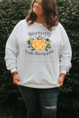 Blooming with Thankfulness - Tees
