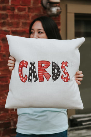 CARDS Square Pillow - Pillow