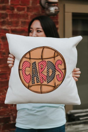 CARDS Basketball Square Pillow - Pillow