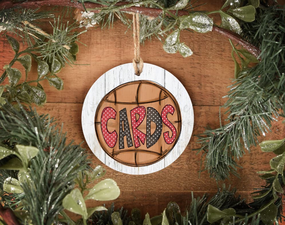 CARDS Basketball Ornament - Ornaments