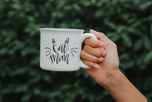 Cat Mom Mug - Coffee