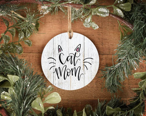 Cat Mom Ornament - Ornaments