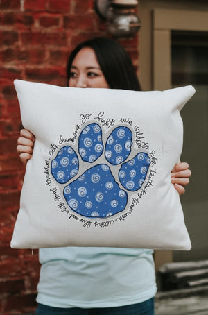 CATS Paw Square Pillow - Pillow