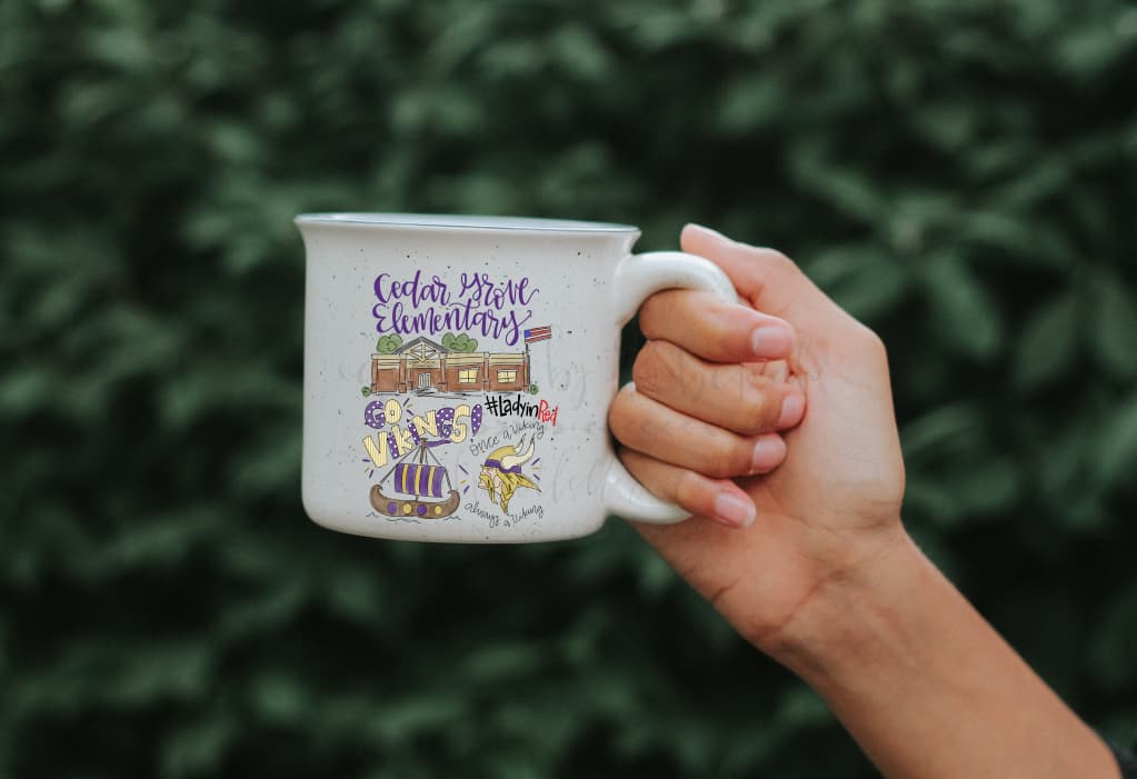 Cedar Grove Elementary School Mug - Coffee Mug