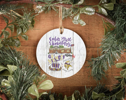 Cedar Grove Elementary School Ornament - Ornaments