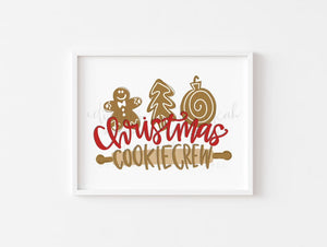 Christmas Cookie Crew 8x10 Print - Print