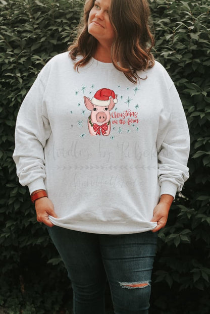 Christmas On The Farm Shirt - Tees