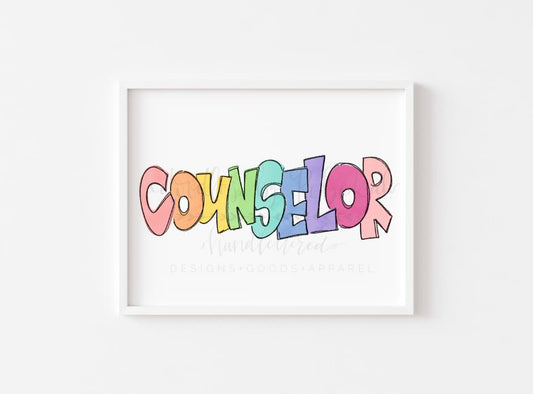 Counselor 8x10 Print - Print