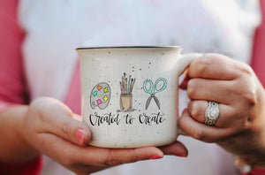 Created to Create Mug - Coffee Mug
