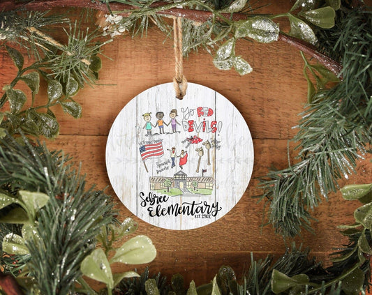 Sebree Elementary Ornament - Ornaments