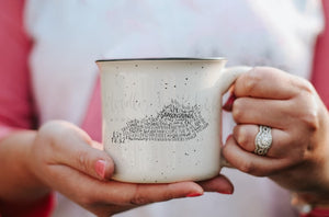 Dawson Springs KY Word Art Mug - Coffee Mug