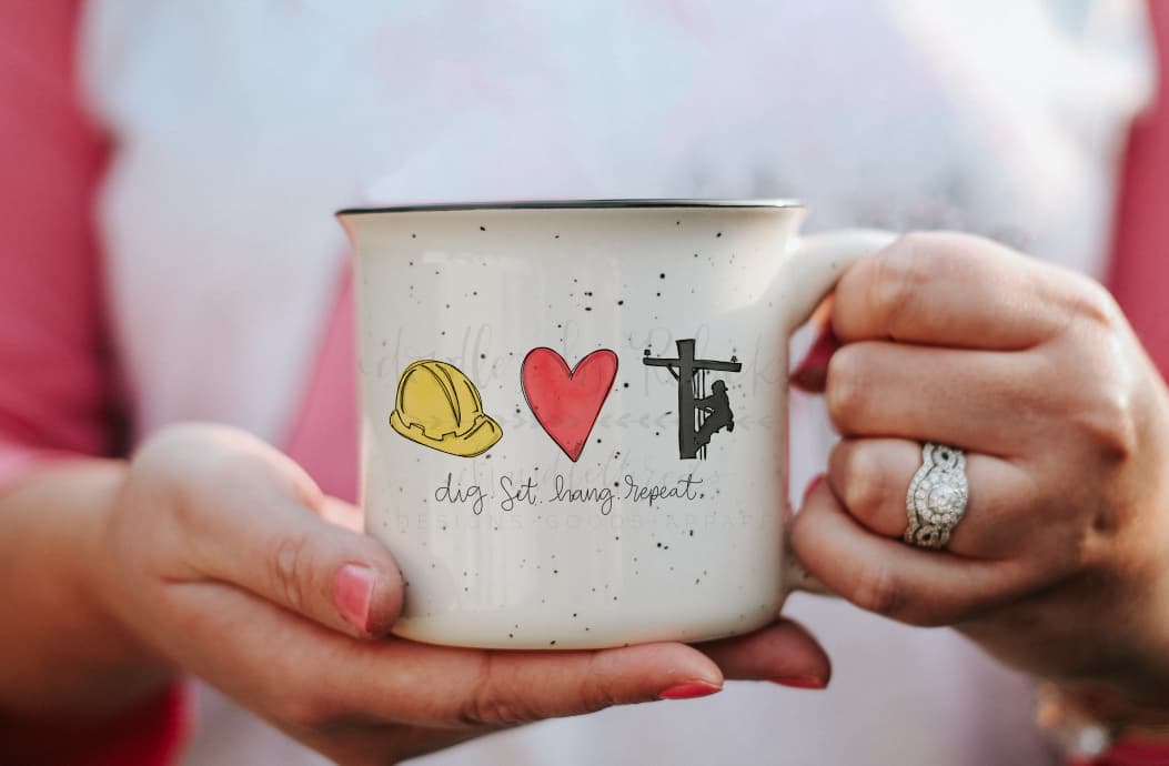 Dig. Set. Hang. Repeat Mug - Coffee Mug