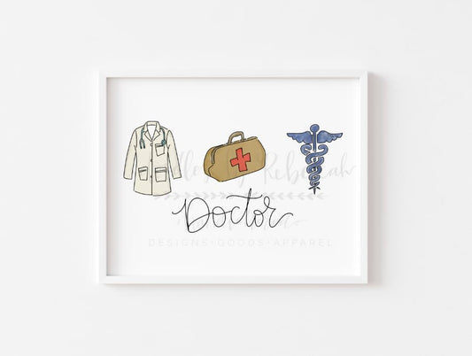 Doctor 8x10 Print - Print