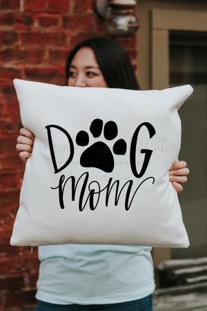 Dog Mom Square Pillow - Pillow