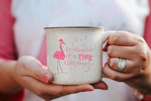 Dreaming of a Pink Christmas Coffee Mug - Coffee Mug