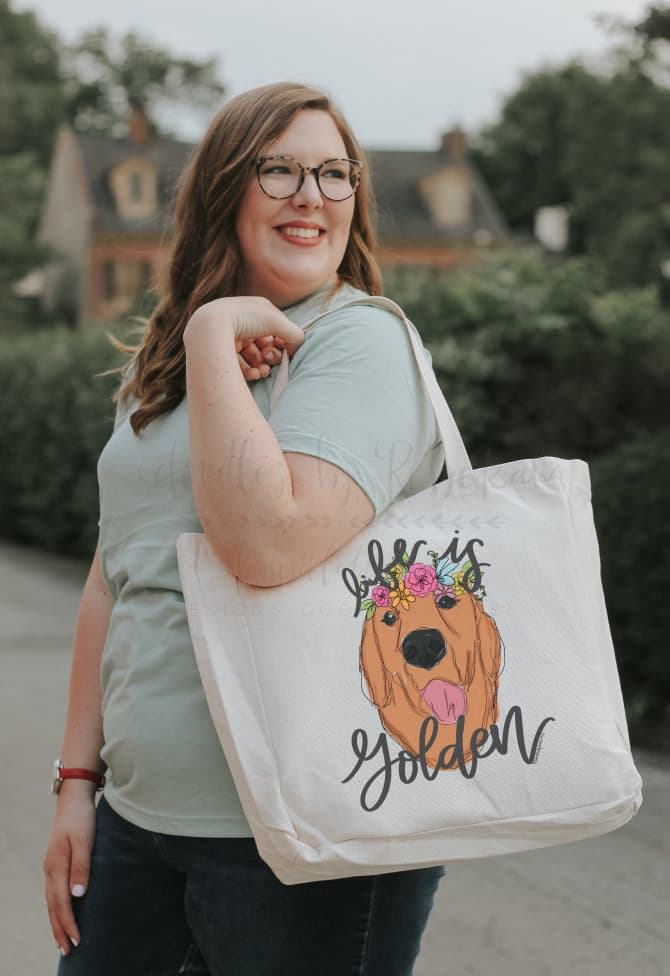 Life is Golden Tote - Totes