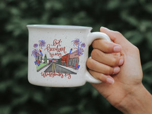 Let Freedom Ring - Whitesburg KY Mug - Coffee Mug