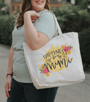 Happiness is being a *custom name* Tote - Tote