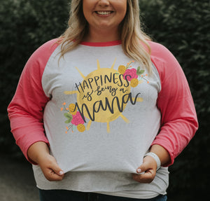 Happiness is being a *custom name* - Tees