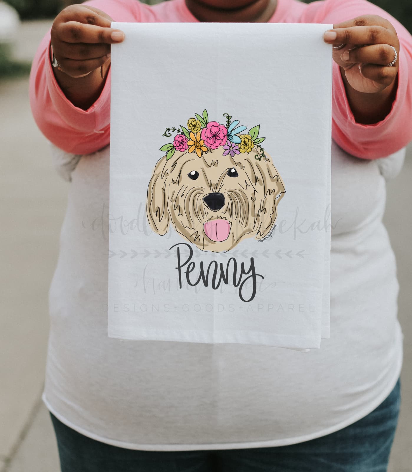 Golden Doodle Tea Towel - Tea Towels