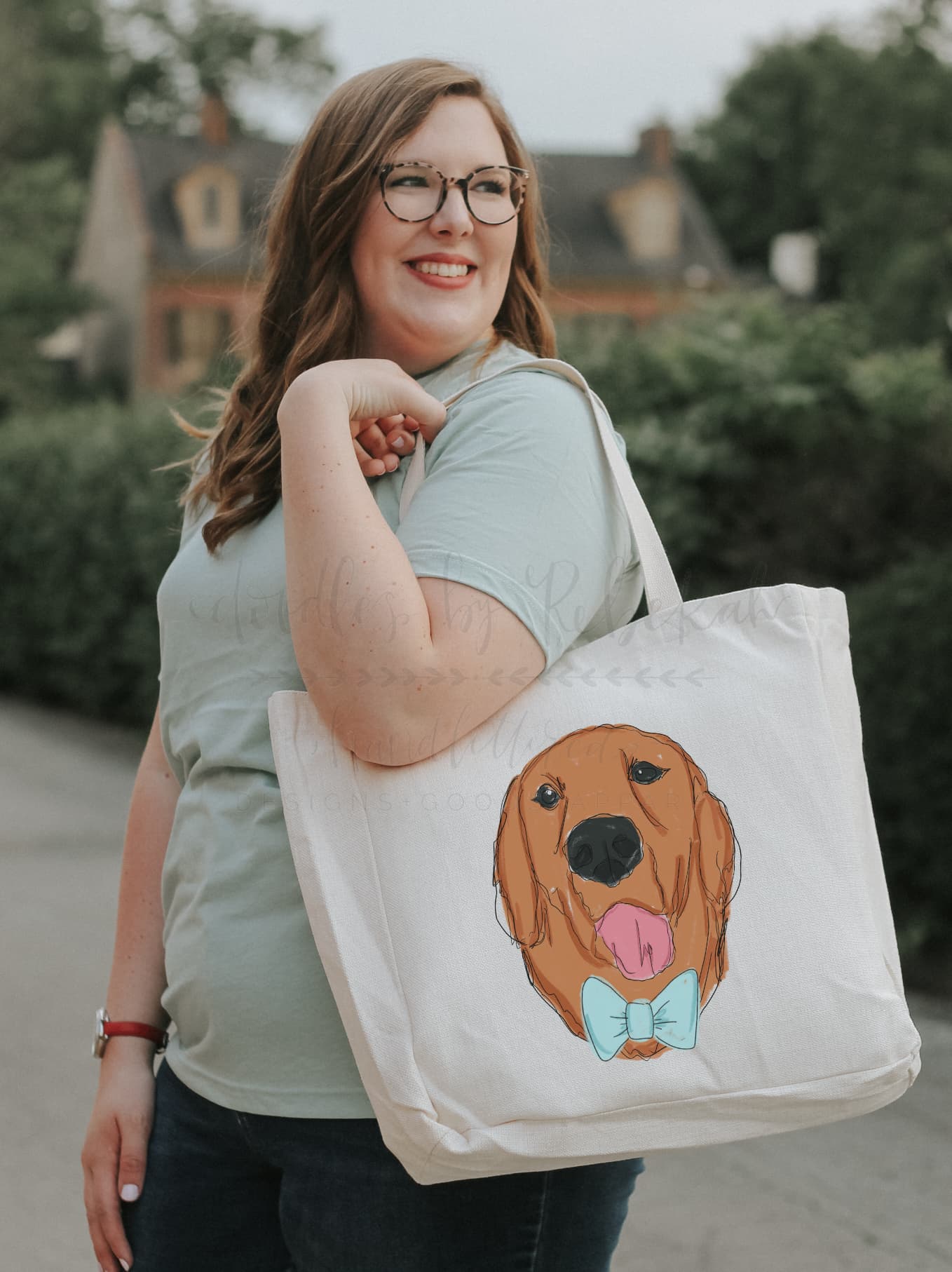 Golden Retriever Tote - Tote