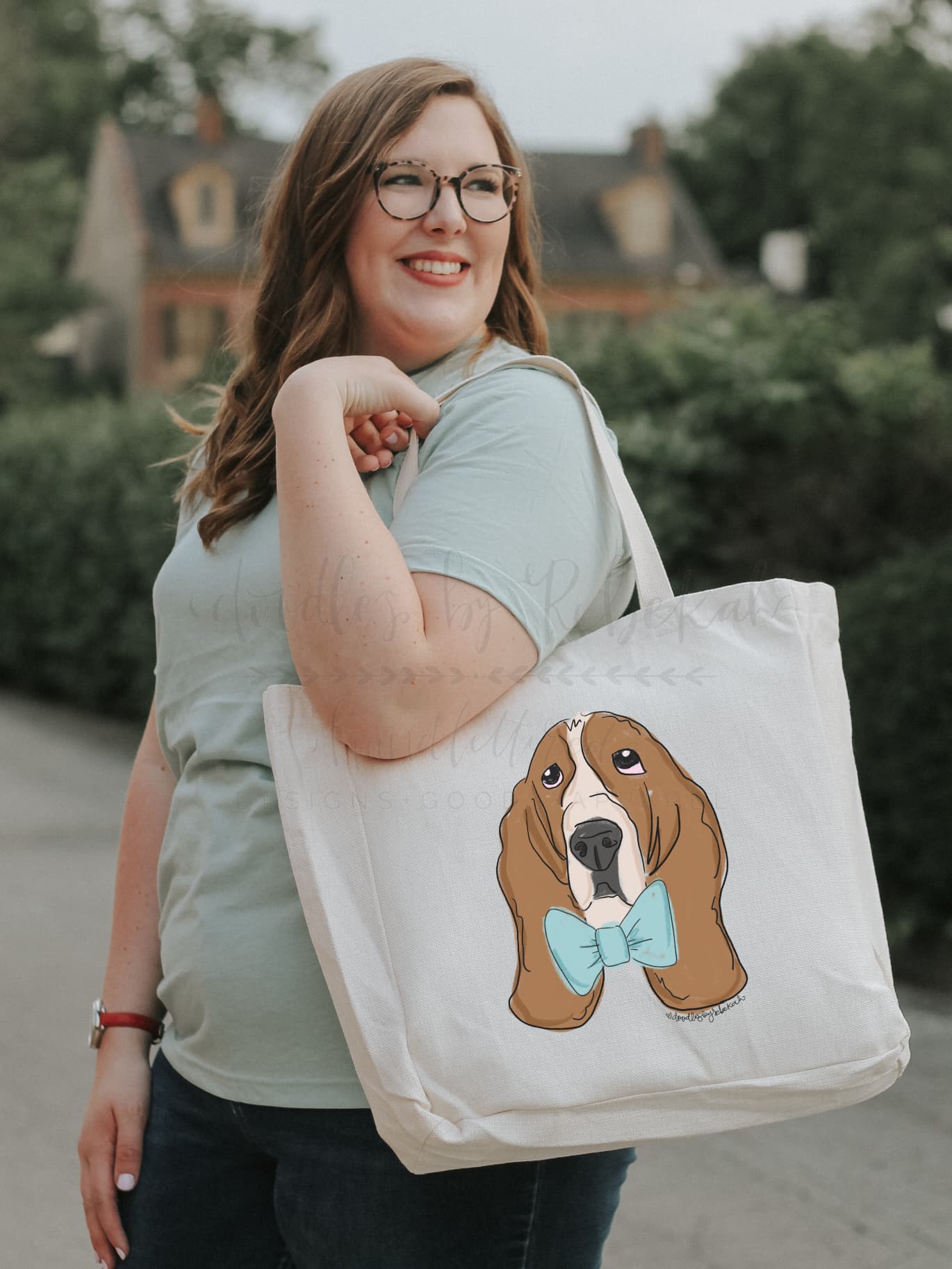 Basset Hound Tote - Tote