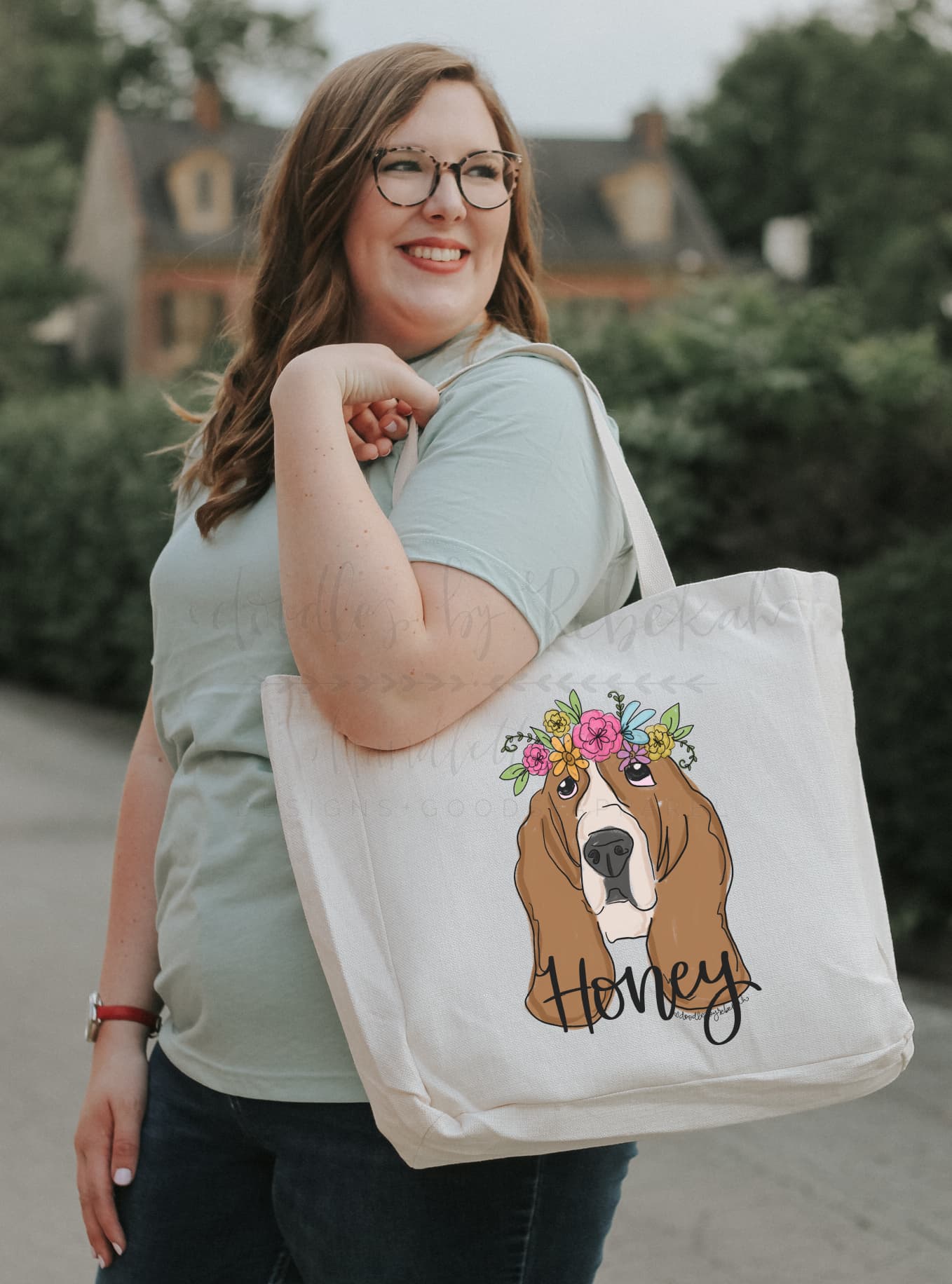 Basset Hound Tote - Tote